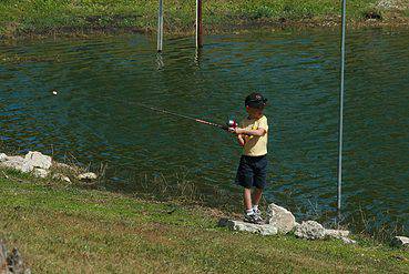 Teaching kids how to fish