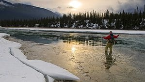 winter fly fishing