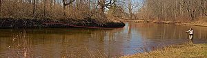 Long distance fly casting