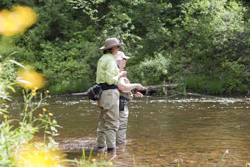 Orvis Womens fishing school