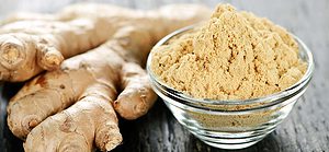 Ginger root and ginger powder