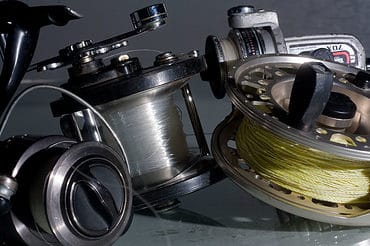Different types of fishing reel