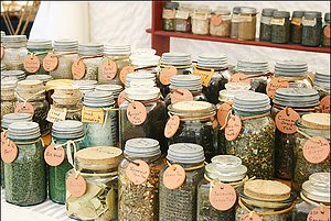 Use spice Jars to keep the contents fresh and dry